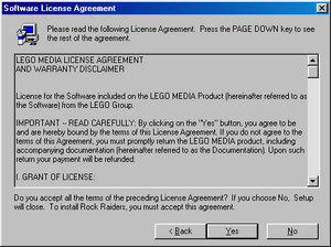 Rock Raiders Setup (Windows 98) - Software License Agreement.png