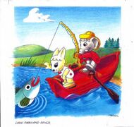Fabuland illustration, 1983
