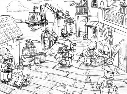 Pirates concept art