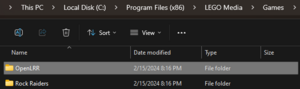 Openlrr folder.png