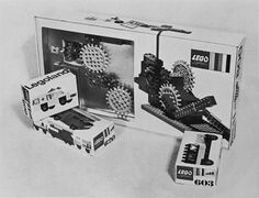 Packaging for gears and Legoland cars, 1970